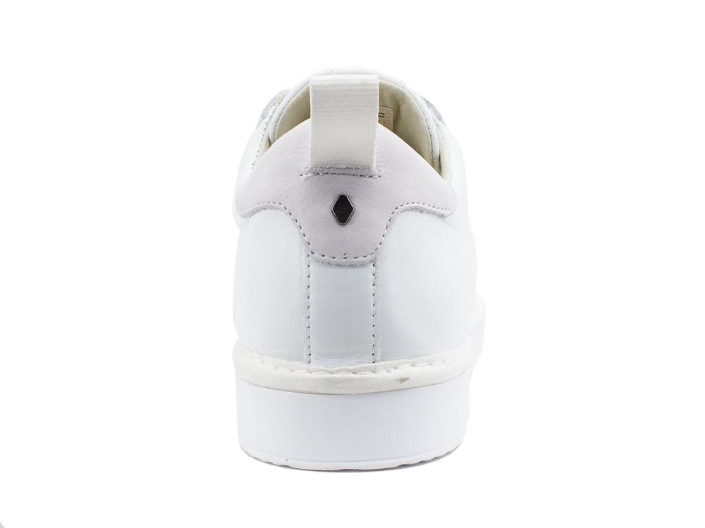 PAN CHIC Low Cut Sneaker Uomo Pelle Nubuk White P01M16001LK1 - Sandrini Calzature e Abbigliamento