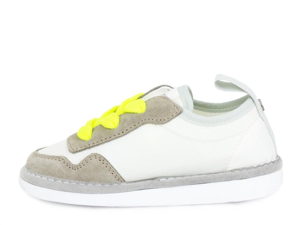 PAN CHIC Melone White Yellow Fluo A00052 - Sandrini Calzature e Abbigliamento