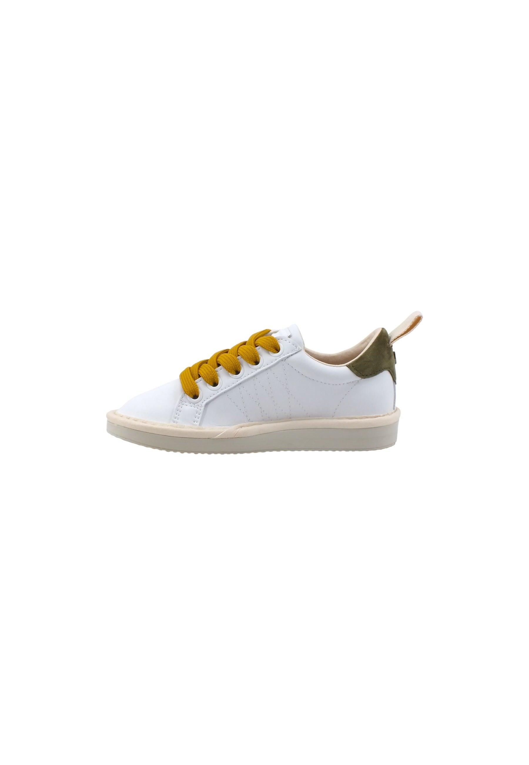 PAN CHIC Sneaker Bambino White Sage Yellow P01B00200243004 - Sandrini Calzature e Abbigliamento