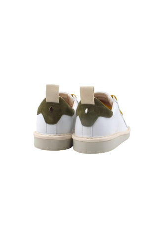 PAN CHIC Sneaker Bambino White Sage Yellow P01K00200243004 - Sandrini Calzature e Abbigliamento