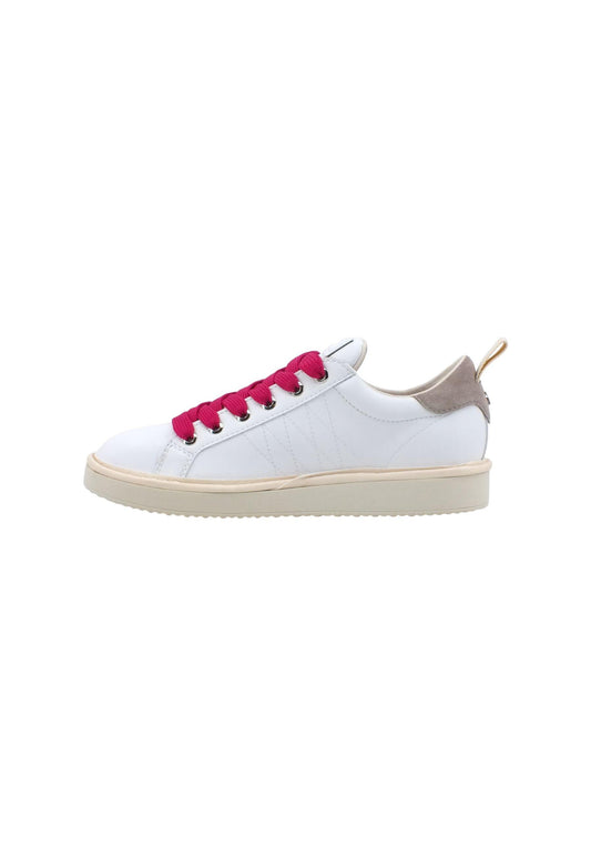 PAN CHIC Sneaker Donna White Chillin Silver Fuxia P01W00200243010 - Sandrini Calzature e Abbigliamento