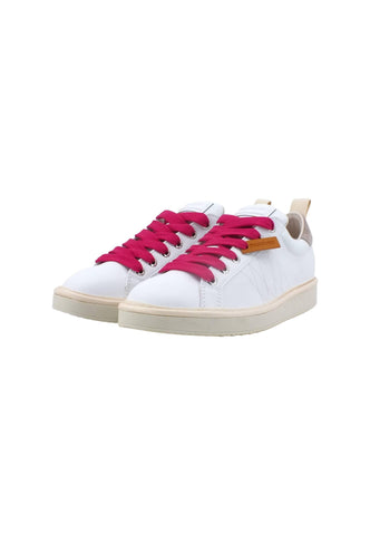 PAN CHIC Sneaker Donna White Chillin Silver Fuxia P01W00200243010 - Sandrini Calzature e Abbigliamento