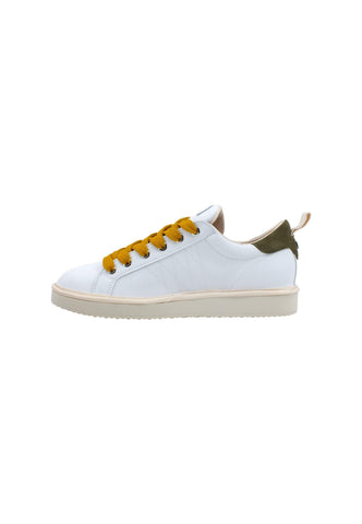 PAN CHIC Sneaker Donna White Sage Yellow P01W00200243004 - Sandrini Calzature e Abbigliamento