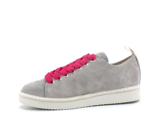 PAN CHIC Sneaker Suede Silver Sconce Fuchsia P01W1400100209 - Sandrini Calzature e Abbigliamento