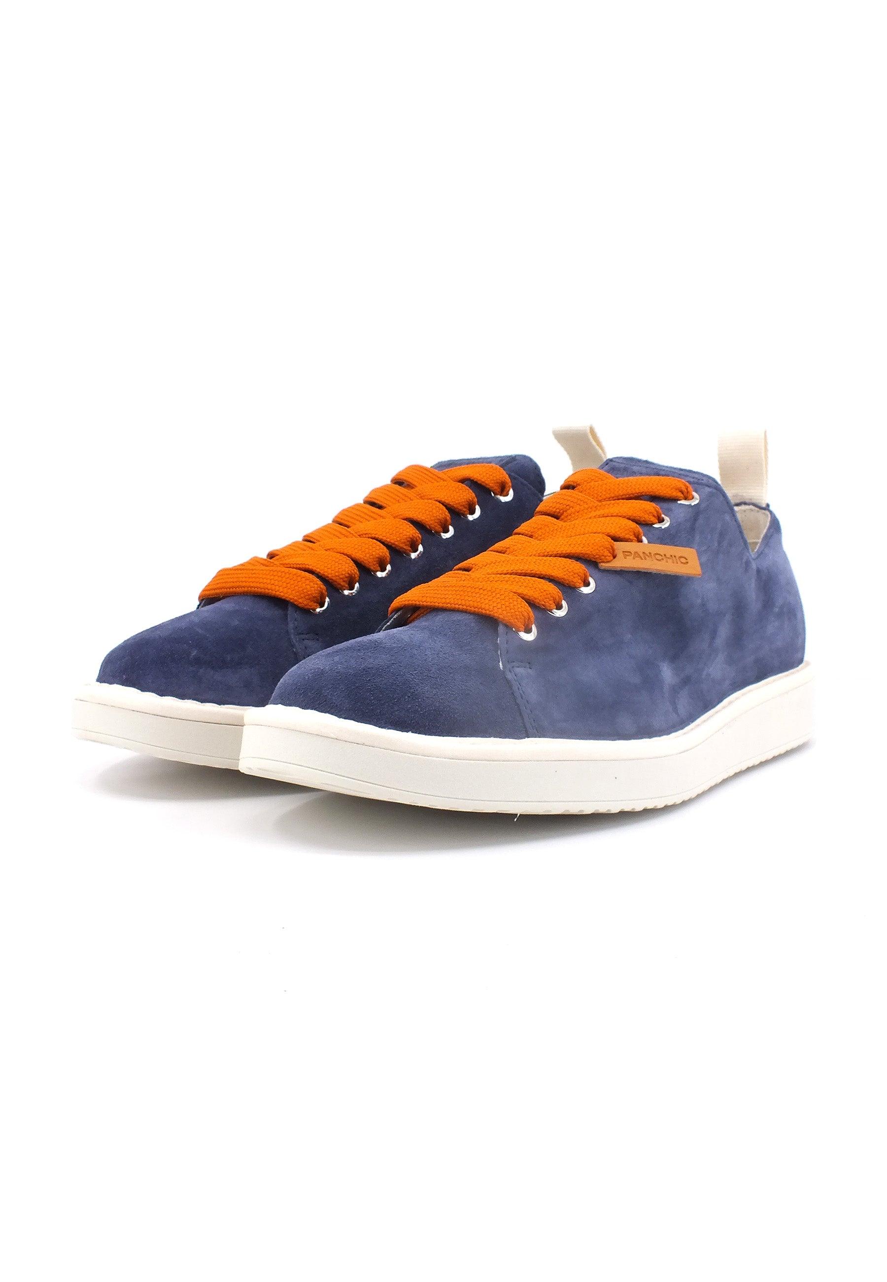 PAN CHIC Sneaker Uomo Cobalt Burnt Orange P01M00100222016 - Sandrini Calzature e Abbigliamento