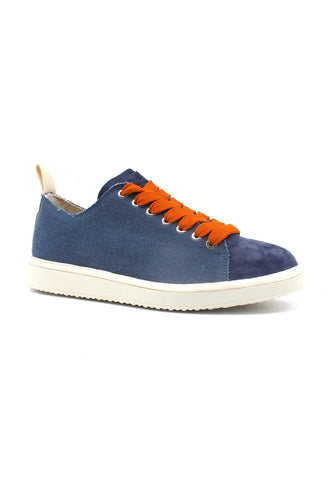 PAN CHIC Sneaker Uomo Cobalt Burnt Orange P01M00100232016 - Sandrini Calzature e Abbigliamento