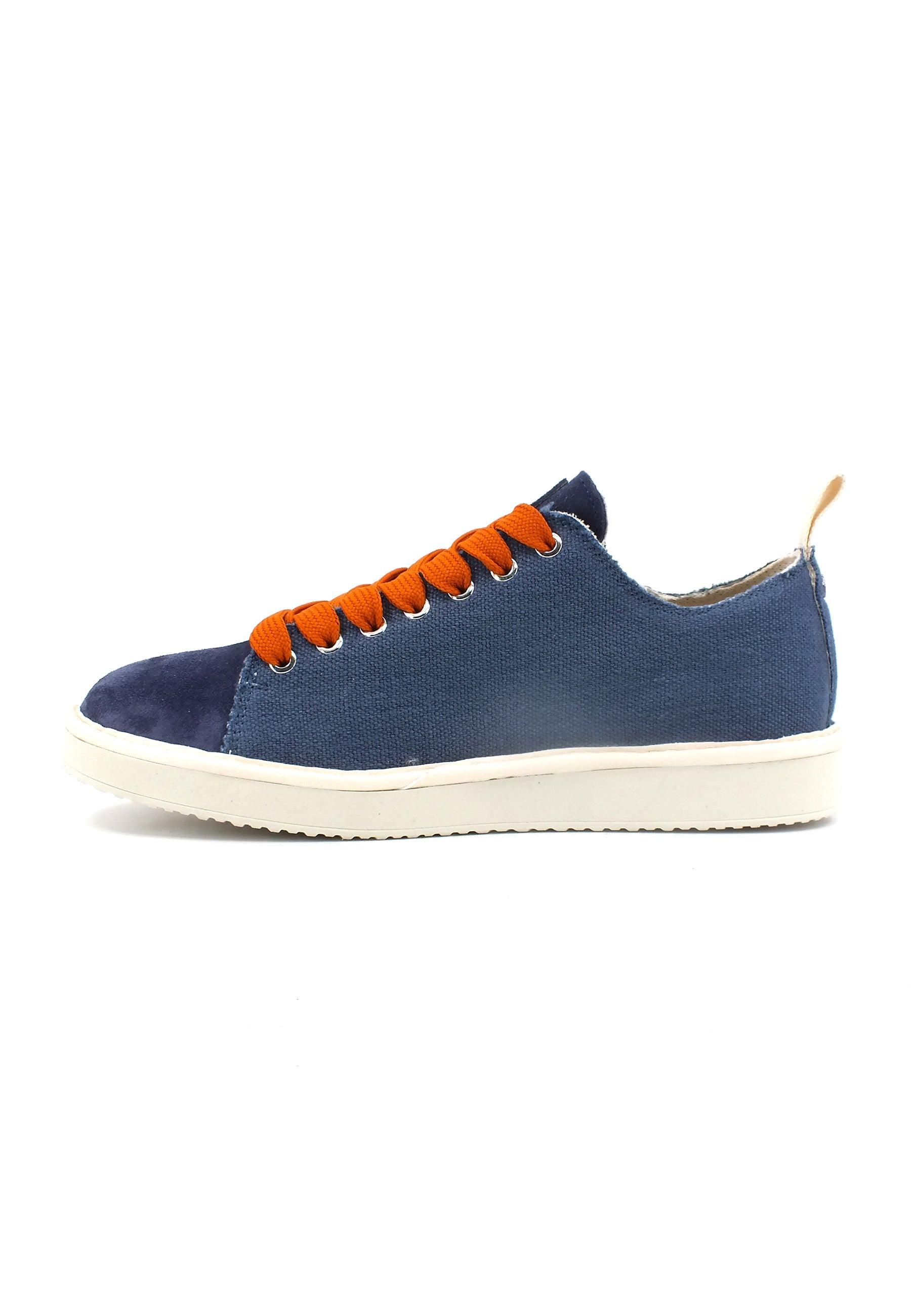 PAN CHIC Sneaker Uomo Cobalt Burnt Orange P01M00100232016 - Sandrini Calzature e Abbigliamento