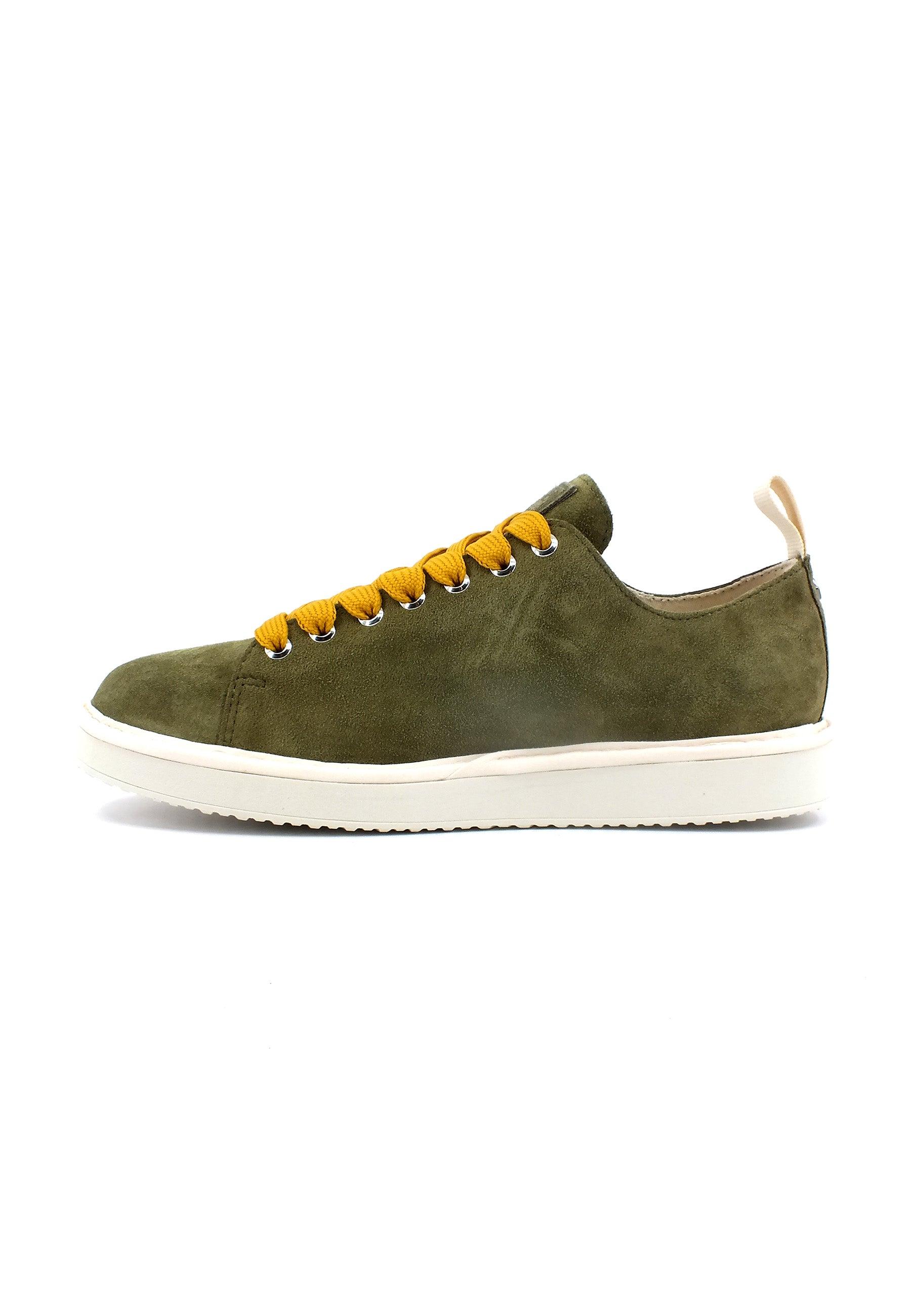 PAN CHIC Sneaker Uomo Sage Yellow P01M00100222007 - Sandrini Calzature e Abbigliamento