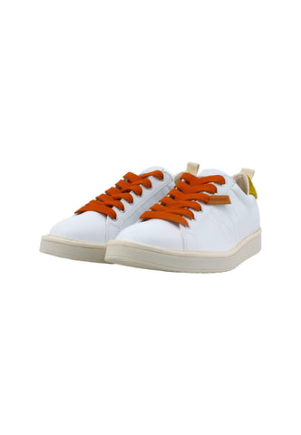 PAN CHIC Sneaker Uomo White Citron Burnt Orange P01M00200243002 - Sandrini Calzature e Abbigliamento