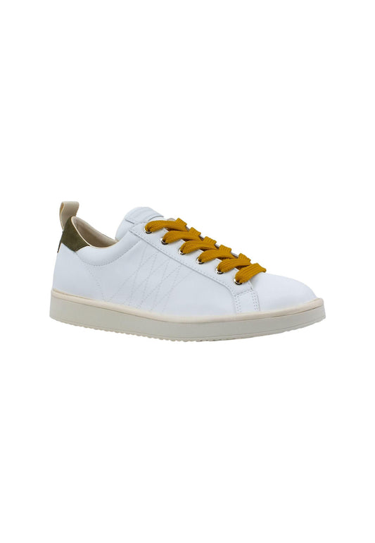 PAN CHIC Sneaker Uomo White Sage Yellow P01M00200243004 - Sandrini Calzature e Abbigliamento