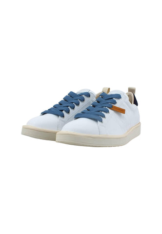 PAN CHIC Sneaker Uomo White Tunnel Blue Denim P01M00200243005 - Sandrini Calzature e Abbigliamento