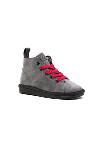 PAN CHIC Stivaletto Pelo Bimbo Grey Fuchsia P01B007-00332000 - Sandrini Calzature e Abbigliamento