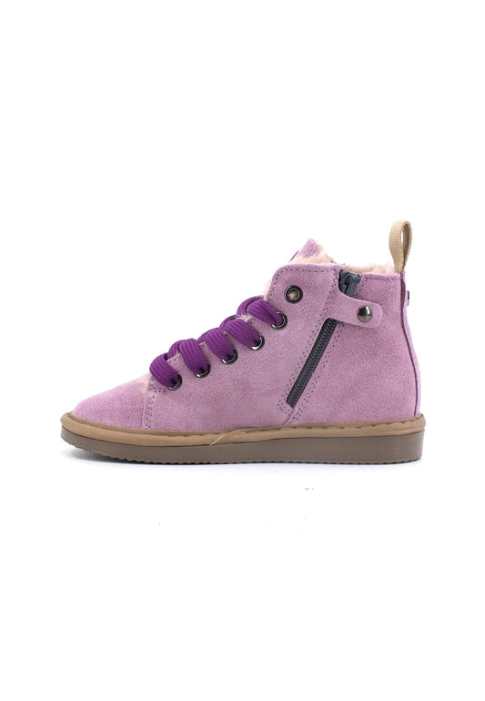 PAN CHIC Stivaletto Pelo Bimbo Lilac Pancy P01K007-00462083 - Sandrini Calzature e Abbigliamento