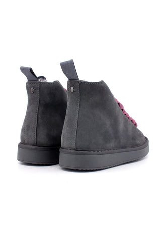 PAN CHIC Stivaletto Pelo Donna Anthracite Brown Rose P01W007-00332053 - Sandrini Calzature e Abbigliamento