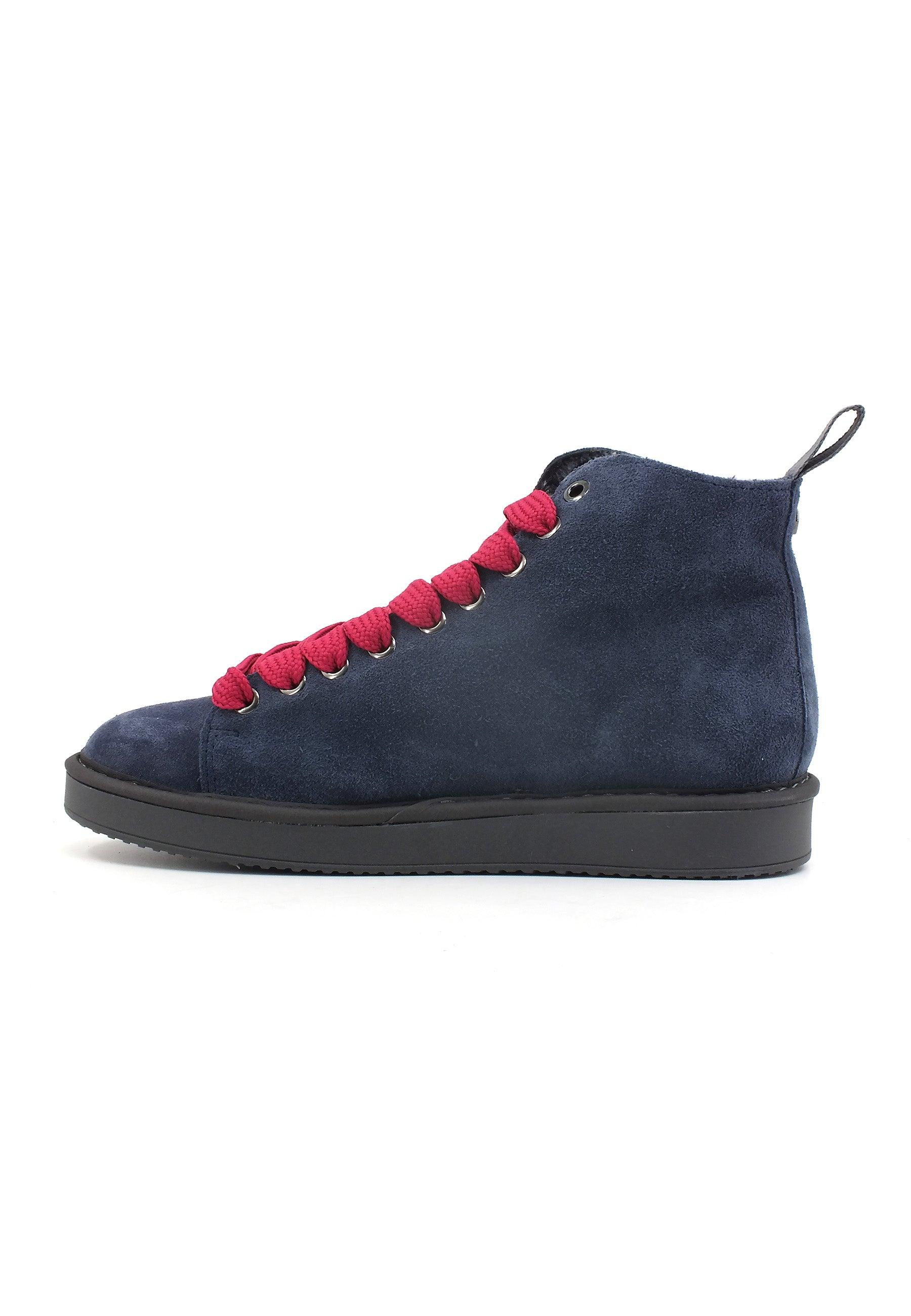 PAN CHIC Stivaletto Pelo Donna Dark Blue Fuchsia P01W007-00332052 - Sandrini Calzature e Abbigliamento