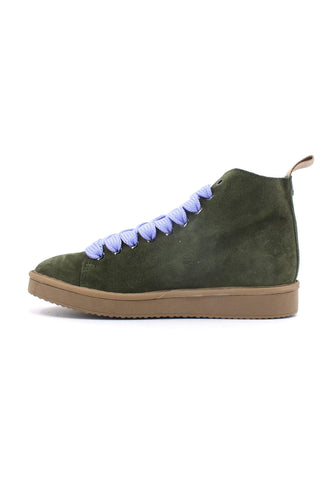 PAN CHIC Stivaletto Pelo Donna Military Green Urban Violet P01W007-00332074 - Sandrini Calzature e Abbigliamento