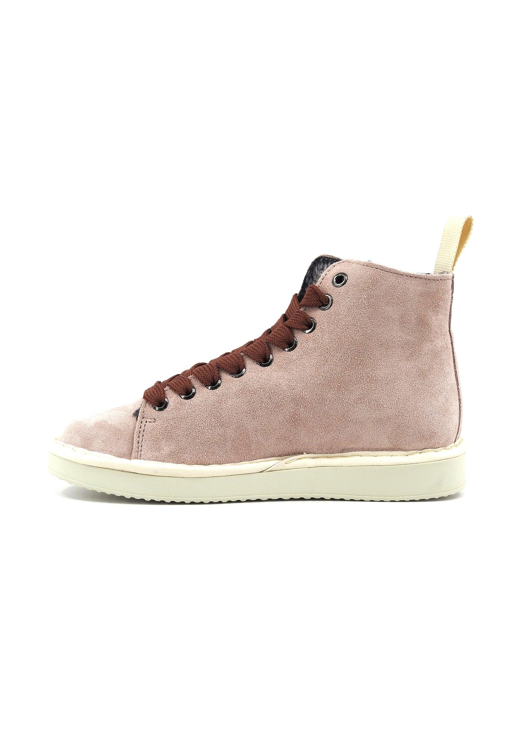 PAN CHIC Stivaletto Pelo Donna Powder Pink Rosewood P01W007-00332144 - Sandrini Calzature e Abbigliamento