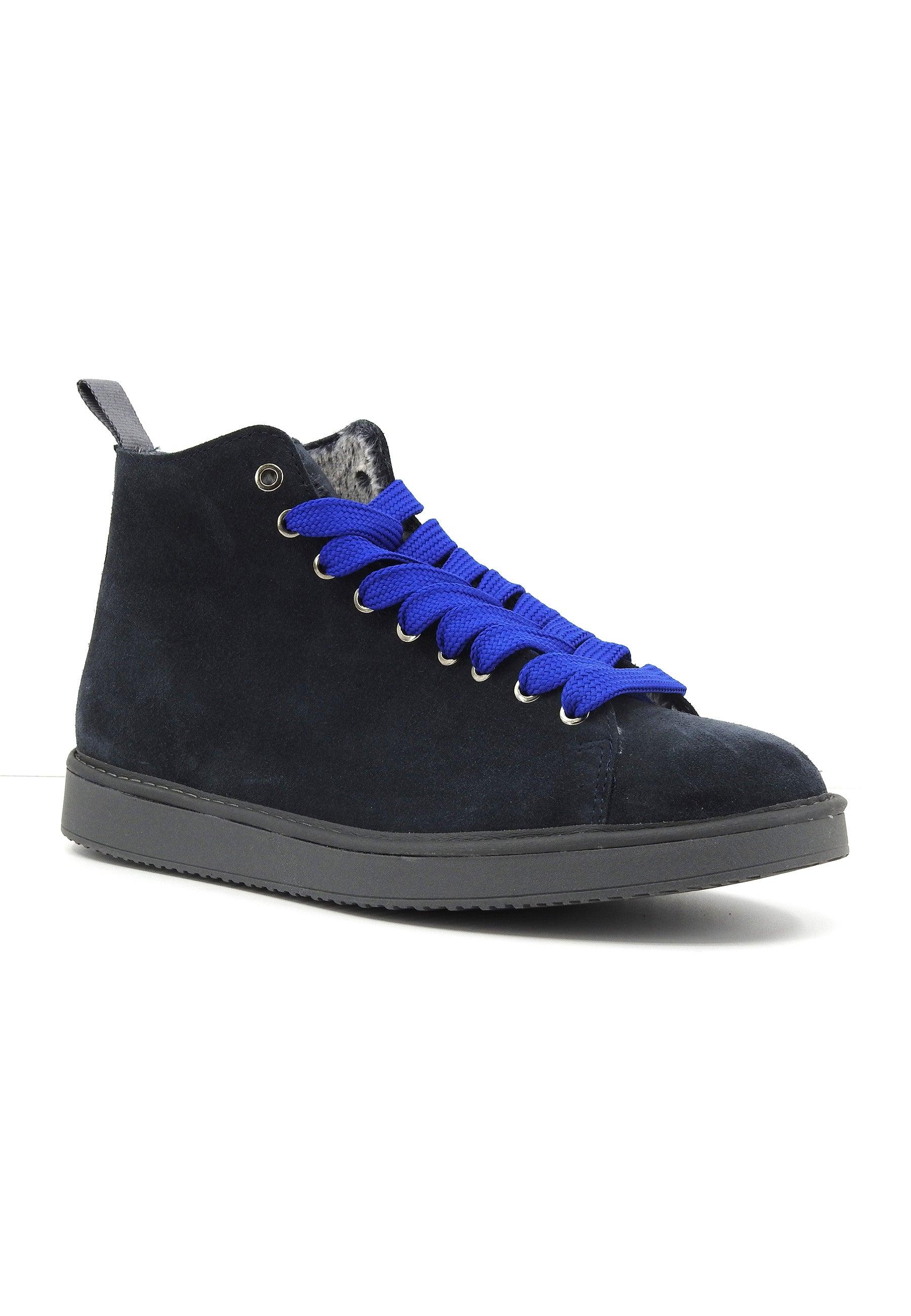 PAN CHIC Stivaletto Pelo Uomo Cobalt Electric Blue P01M007-00332096 - Sandrini Calzature e Abbigliamento