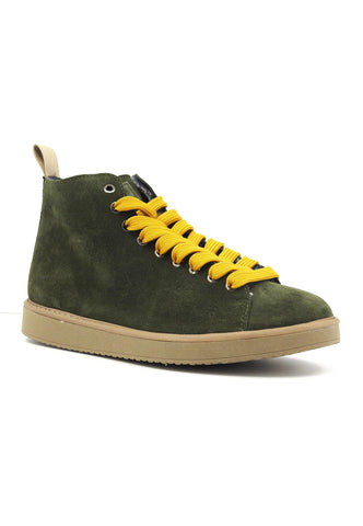 PAN CHIC Stivaletto Pelo Uomo Military Green Yellow P01M007-00332032 - Sandrini Calzature e Abbigliamento