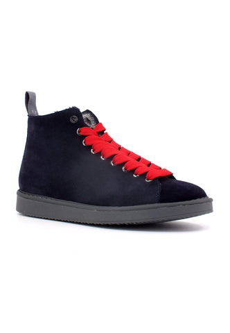 PAN CHIC Stivaletto Pelo Uomo Space Blue Red P01M007-00332094 - Sandrini Calzature e Abbigliamento