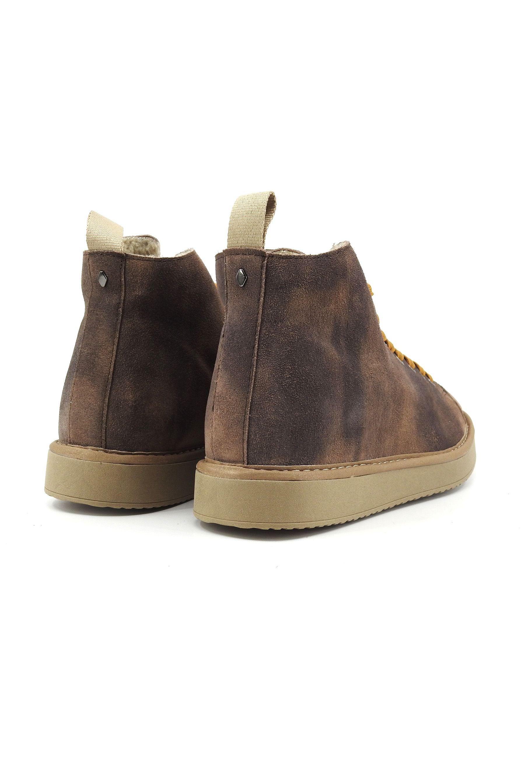 PAN CHIC Stivaletto Uomo Brown P01M007-0037D001 - Sandrini Calzature e Abbigliamento