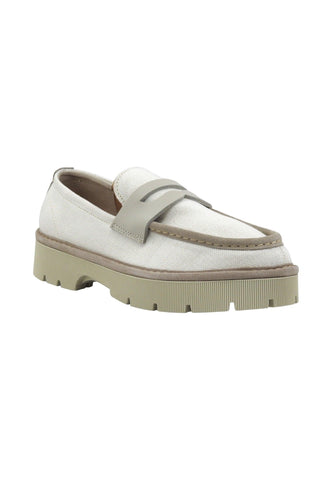 PANCHIC Mocassino Donna White Yellow P99W004-00630027 - Sandrini Calzature e Abbigliamento