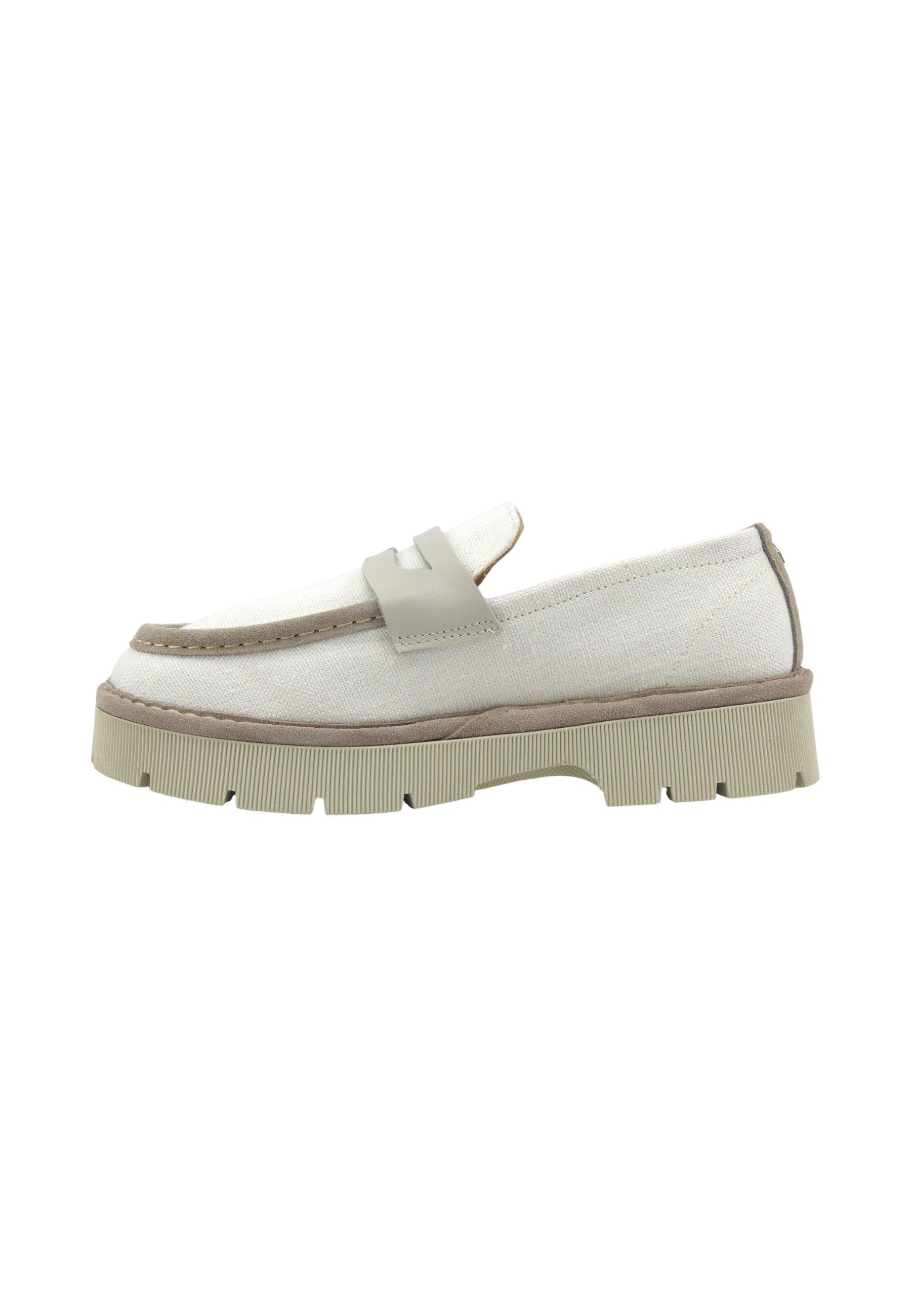 PANCHIC Mocassino Donna White Yellow P99W004-00630027 - Sandrini Calzature e Abbigliamento