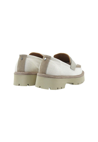 PANCHIC Mocassino Donna White Yellow P99W004-00630027 - Sandrini Calzature e Abbigliamento