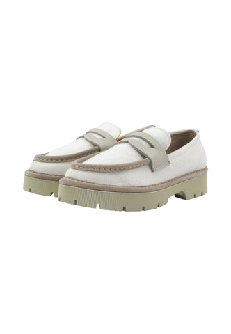 PANCHIC Mocassino Donna White Yellow P99W004-00630027 - Sandrini Calzature e Abbigliamento