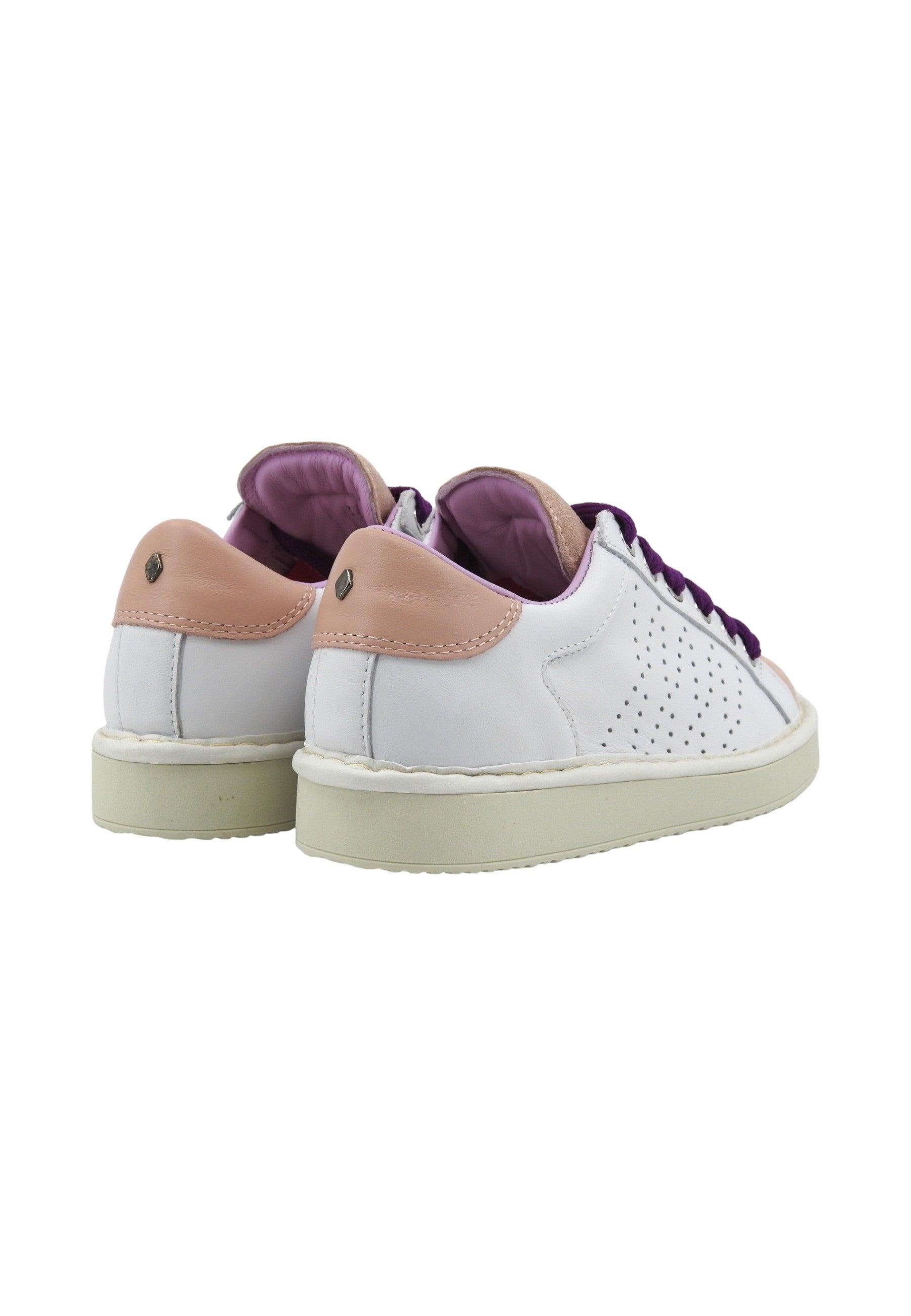 PANCHIC Sneaker Donna White Powder Pink Pansy P01W013-00873040 - Sandrini Calzature e Abbigliamento