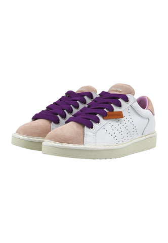 PANCHIC Sneaker Donna White Powder Pink Pansy P01W013-00873040 - Sandrini Calzature e Abbigliamento