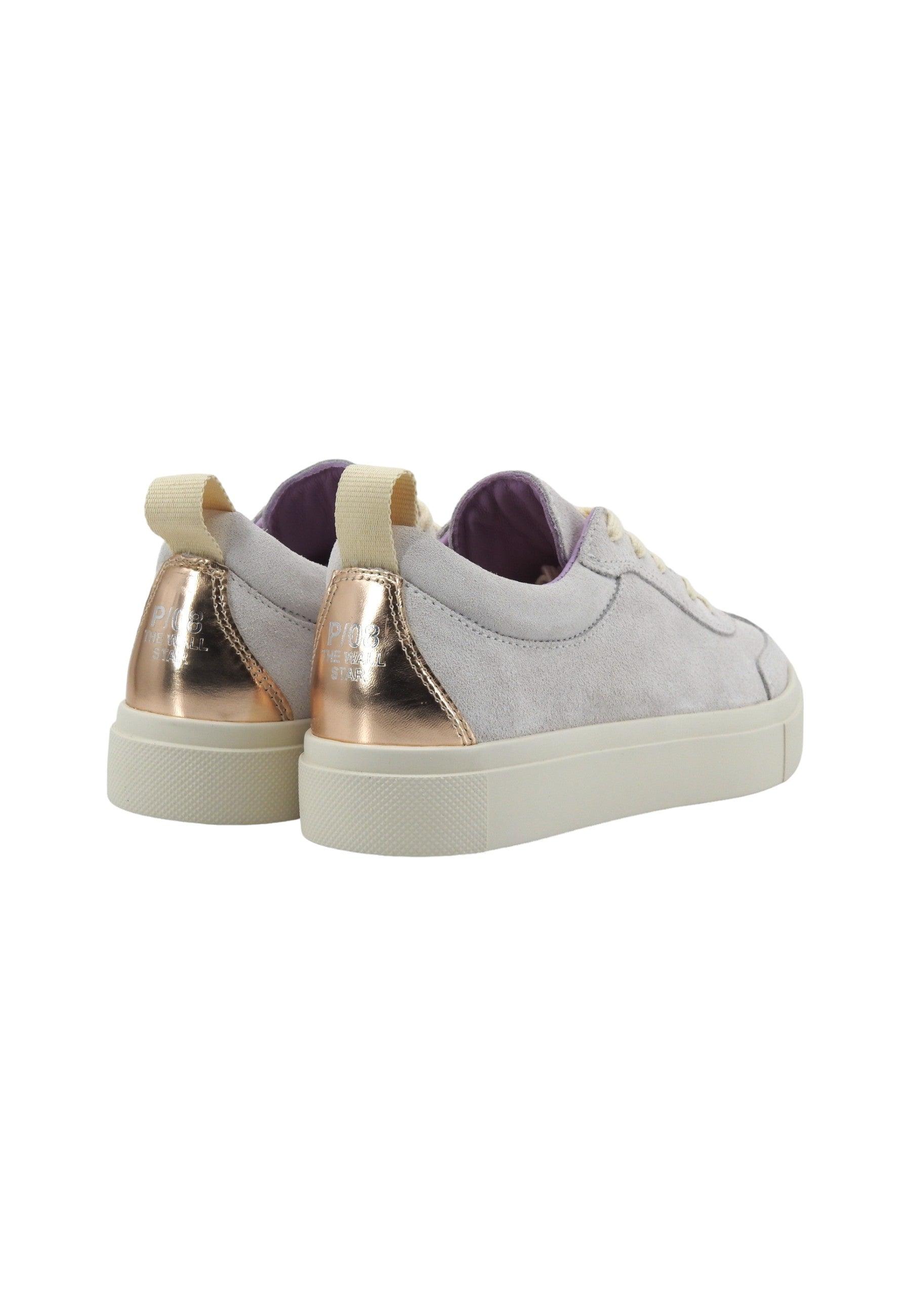 PANCHIC Sneaker Donna White Rose Gold P08W001-00710030 - Sandrini Calzature e Abbigliamento