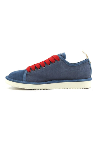 PANCHIC Sneaker Uomo Denim Basic Blue Red P01M012-00633021 - Sandrini Calzature e Abbigliamento