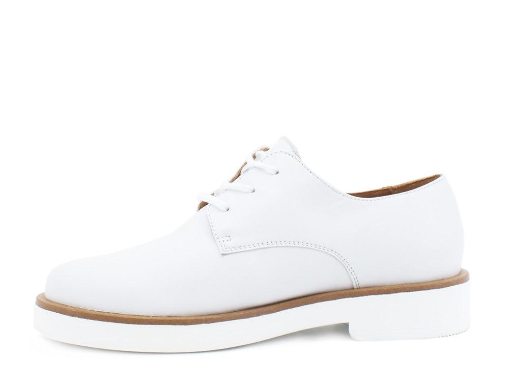 PAOLA FERRI Derby Bianco D8111 - Sandrini Calzature e Abbigliamento