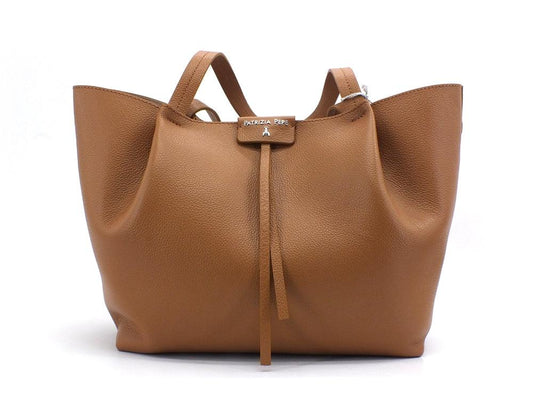 PATRIZIA PEPE Borsa Shopper Donna Bianco Cuoio 2V8895-A4U8N - Sandrini Calzature e Abbigliamento