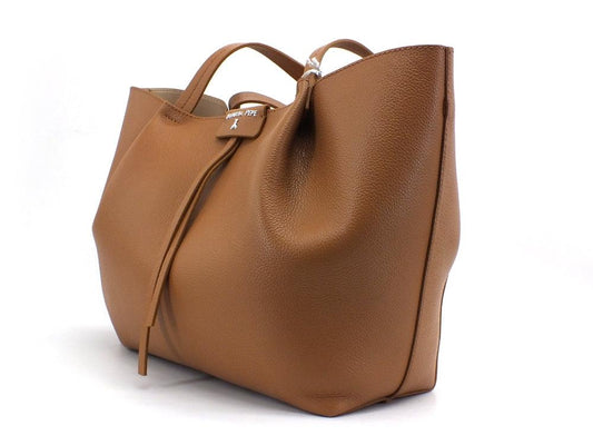 PATRIZIA PEPE Borsa Shopper Donna Bianco Cuoio 2V8895-A4U8N - Sandrini Calzature e Abbigliamento