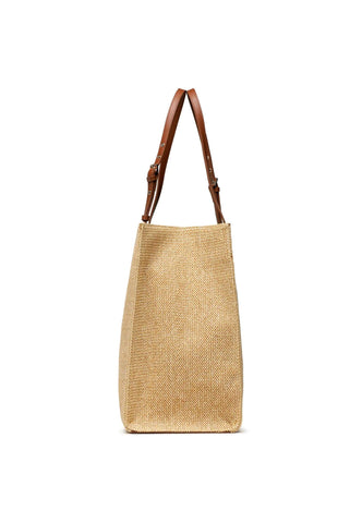 PATRIZIA PEPE Borsa Tote Macramè Natural 8B0112-V004 - Sandrini Calzature e Abbigliamento