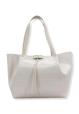 PATRIZIA PEPE Borsa Tote Mid Off White 8B8895-L046 - Sandrini Calzature e Abbigliamento