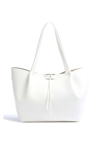PATRIZIA PEPE Borsa Tote White CB8895-L001 - Sandrini Calzature e Abbigliamento