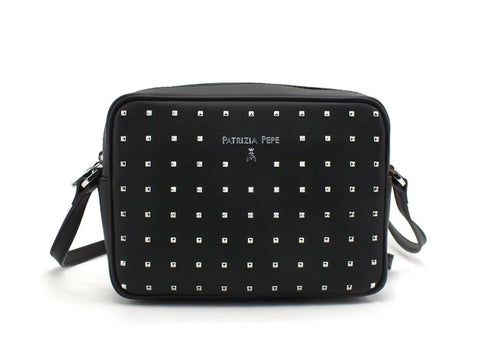 PATRIZIA PEPE Borsa Tracolla Borchie Black Nero 2V8985-A8X4 - Sandrini Calzature e Abbigliamento