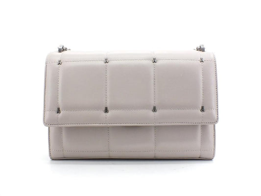 PATRIZIA PEPE Borsa Tracolla Borchie Ice Grey 2VA298-A9D0W - Sandrini Calzature e Abbigliamento