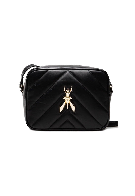 PATRIZIA PEPE Borsa Tracolla Crossbody Black CB0023-L004 - Sandrini Calzature e Abbigliamento