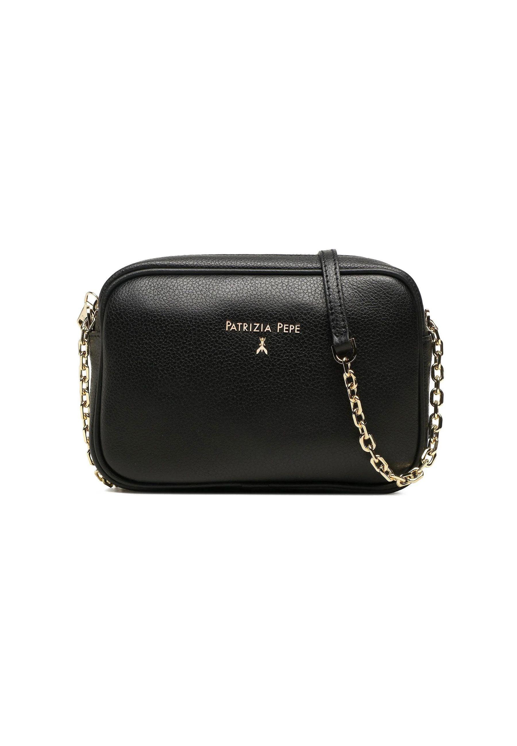 PATRIZIA PEPE Borsa Tracolla Crossbody Black CB0071-L001 - Sandrini Calzature e Abbigliamento