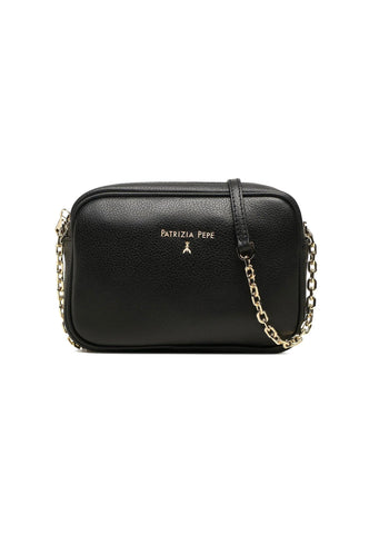 PATRIZIA PEPE Borsa Tracolla Crossbody Black CB0071-L001 - Sandrini Calzature e Abbigliamento
