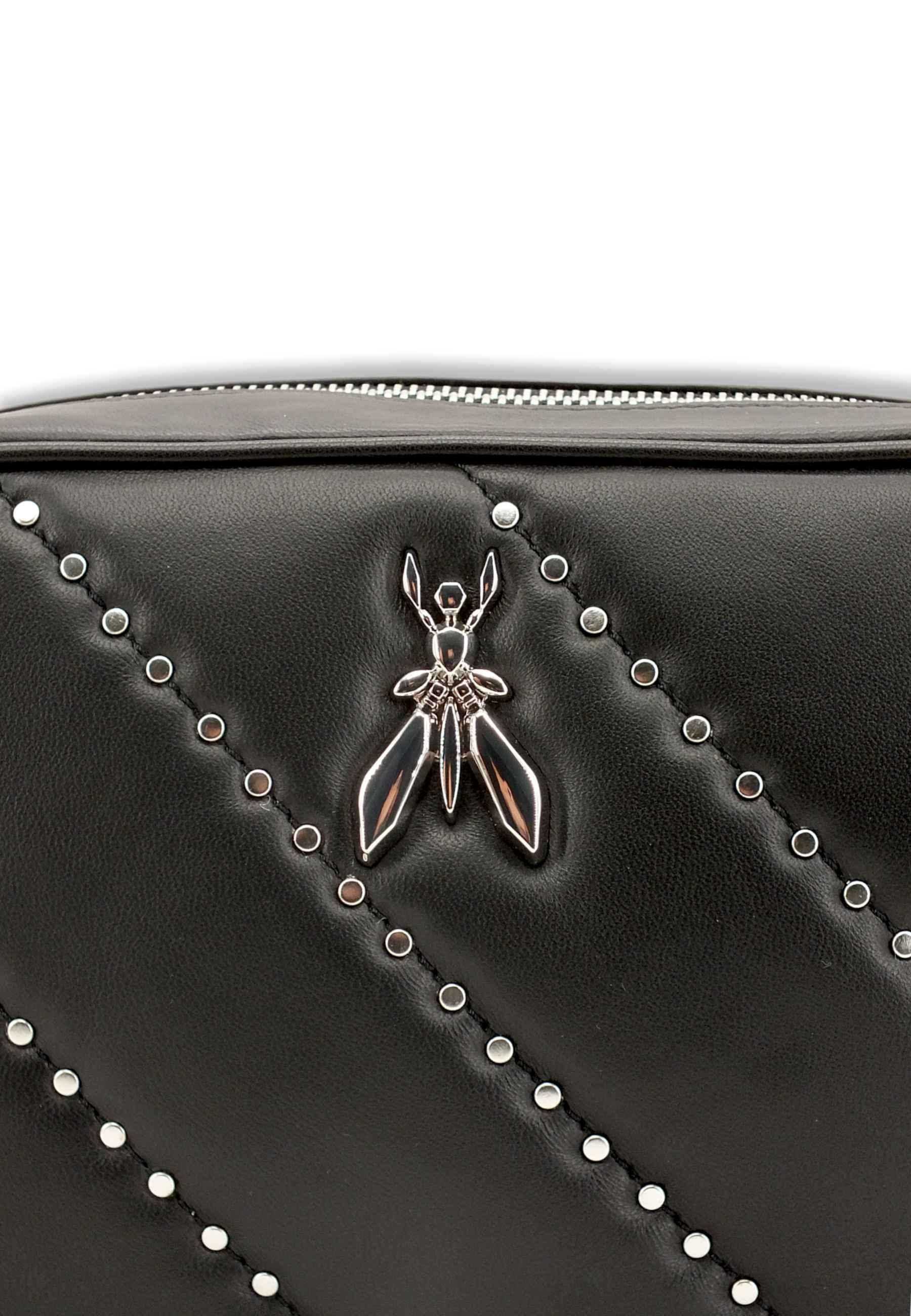 PATRIZIA PEPE Borsa Tracolla Crossbody Borchie Nera 8B0051-L024 - Sandrini Calzature e Abbigliamento