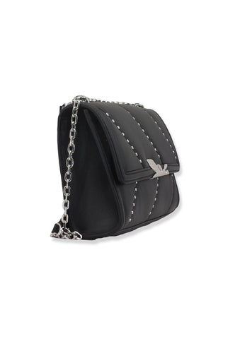 PATRIZIA PEPE Borsa Tracolla Crossbody Borchie Nera 8B0058-L046 - Sandrini Calzature e Abbigliamento
