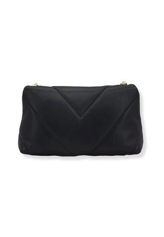 PATRIZIA PEPE Borsa Tracolla Crossbody Logo Nera CB0084-L006 - Sandrini Calzature e Abbigliamento