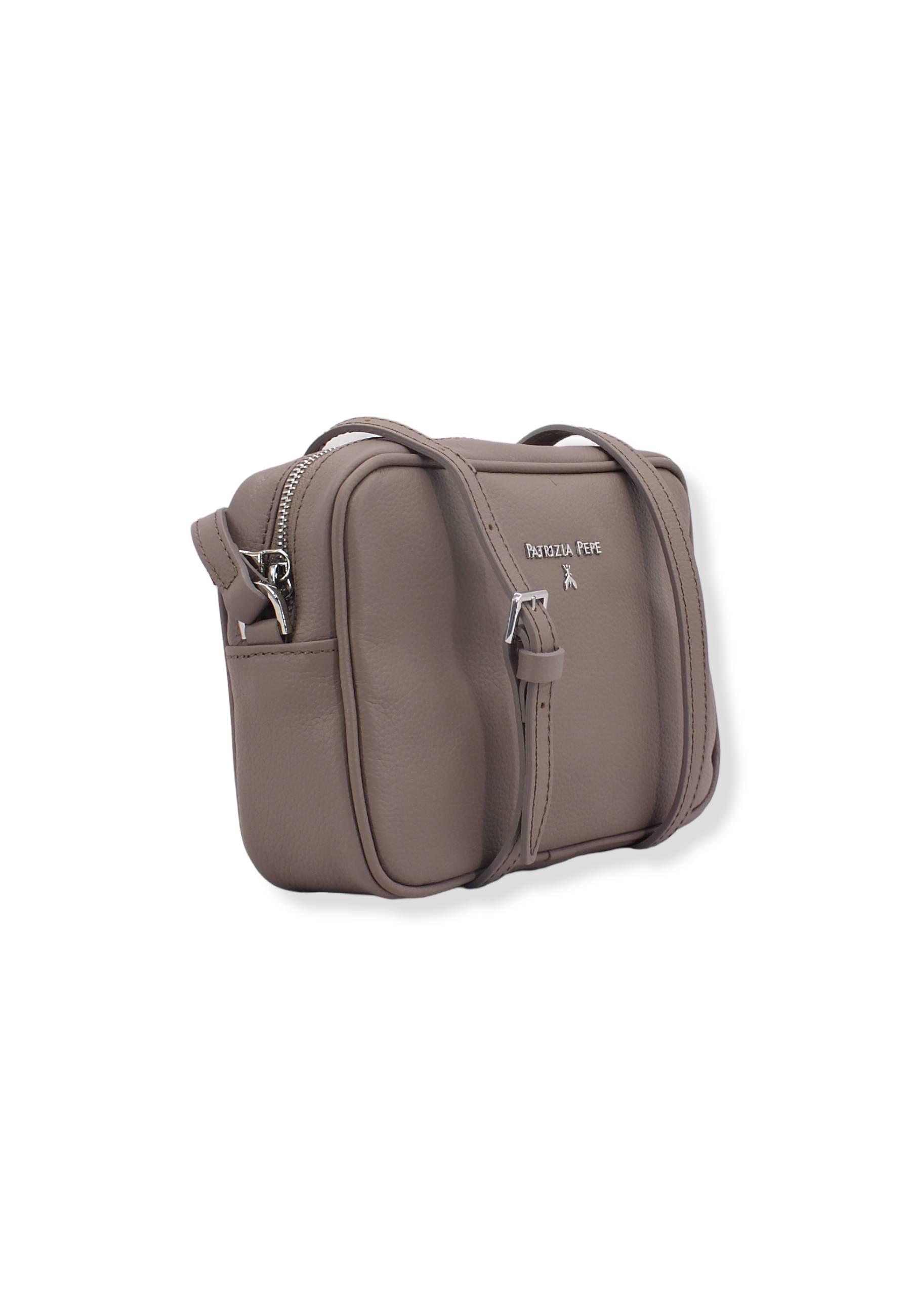 PATRIZIA PEPE Borsa Tracolla Crossbody Marrone Dark Tatami CB8985-L001 - Sandrini Calzature e Abbigliamento