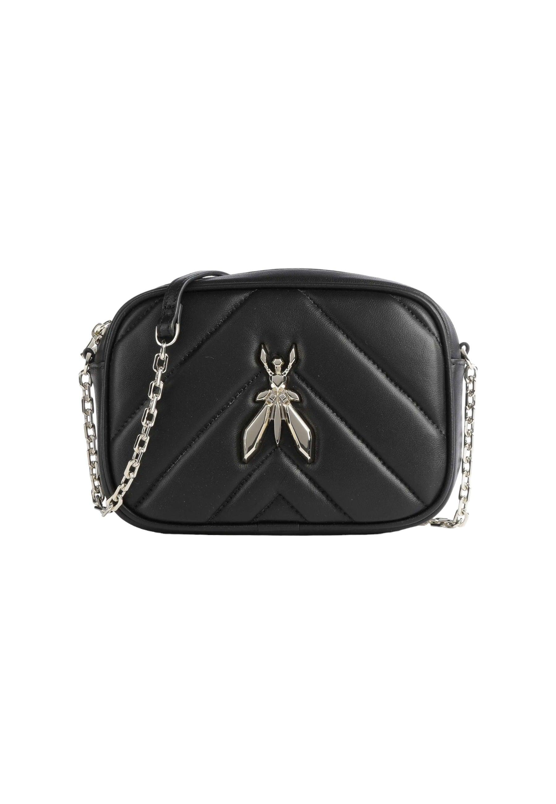 PATRIZIA PEPE Borsa Tracolla Crossbody Nero 8B0005-L004 - Sandrini Calzature e Abbigliamento