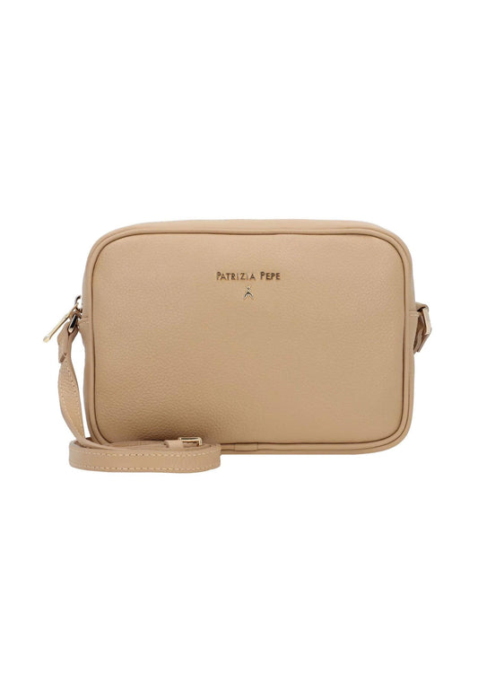 PATRIZIA PEPE Borsa Tracolla Crossbody Winter Sand Beige CB8995-L001 - Sandrini Calzature e Abbigliamento